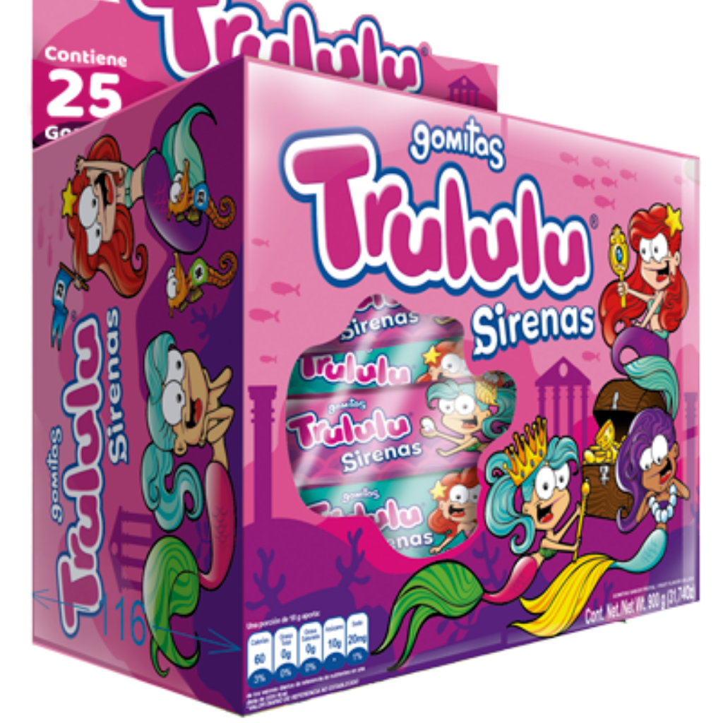 GOMAS TRULULU SIRENAS *25und *450gr_1 GOMAS TRULULU SIRENAS *25und *450gr_1