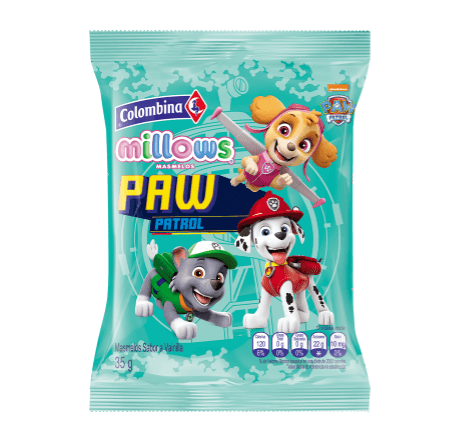 MASMELO MILLOWS PAW PATROL *35gr_1 MASMELO MILLOWS PAW PATROL *35gr_1
