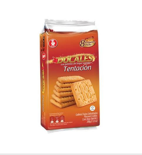 GALLETAS DUCALES TENTACIÓN INDIVIDUAL *8und *208gr_1 GALLETAS DUCALES TENTACIÓN INDIVIDUAL *8und *208gr_1