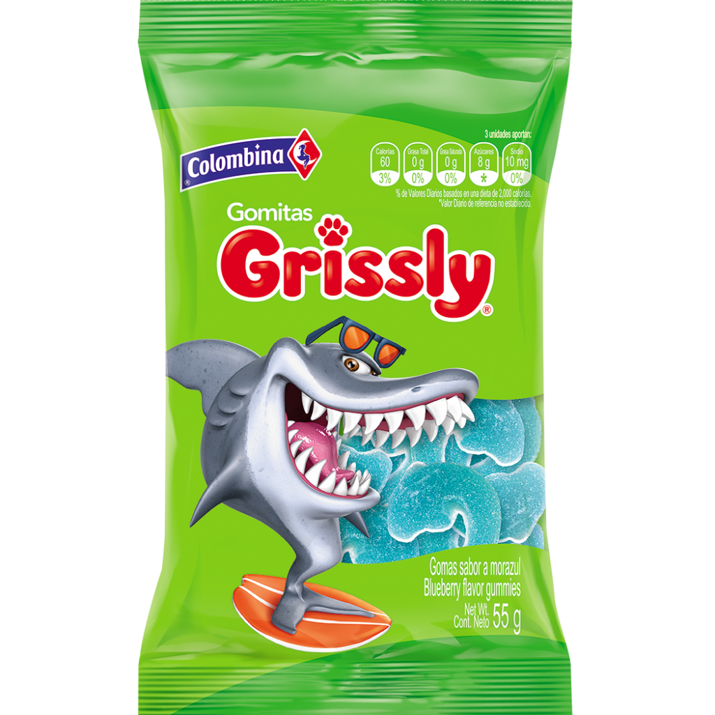 GOMA GRISSLY TIBURON*55gr_1 GOMA GRISSLY TIBURON*55gr_1
