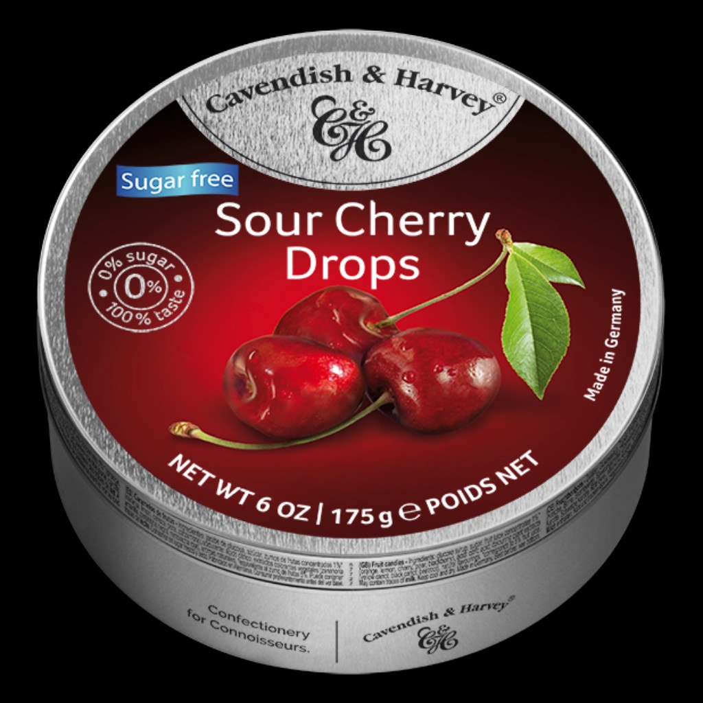 CANDY DROPS SOUR CHERRY *200gr_1 CANDY DROPS SOUR CHERRY *200gr_1