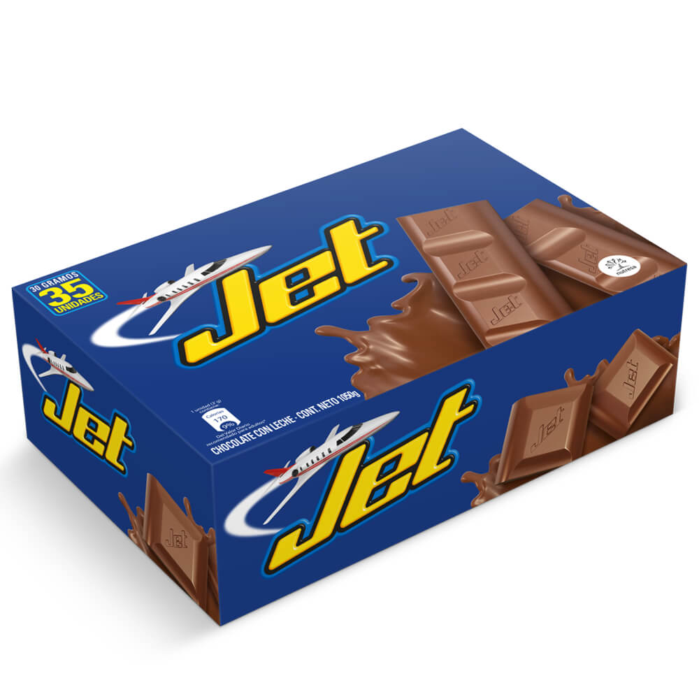 CHOCOLATINA JET LECHE #2 *30gr_2 CHOCOLATINA JET LECHE #2 *30gr_2