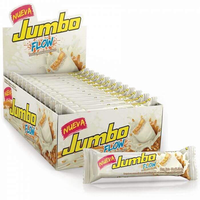 CHOCOLATINA JUMBO FLOW BLANCA *48gr_1 CHOCOLATINA JUMBO FLOW BLANCA *48gr_1