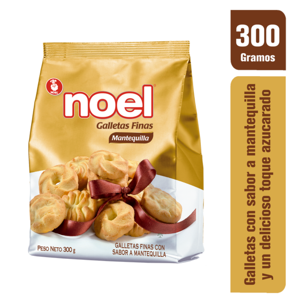 GALLETA FINA NOEL MANTEQUILLA BOLSA *300gr_1 GALLETA FINA NOEL MANTEQUILLA BOLSA *300gr_1