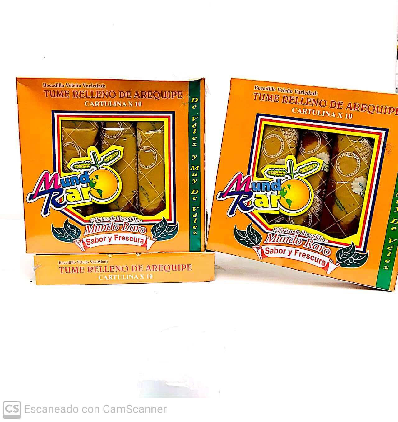 BOCADILLO TUME MUNDO RARO CARTULINA *10und *800gr_1 BOCADILLO TUME MUNDO RARO CARTULINA *10und *800gr_1