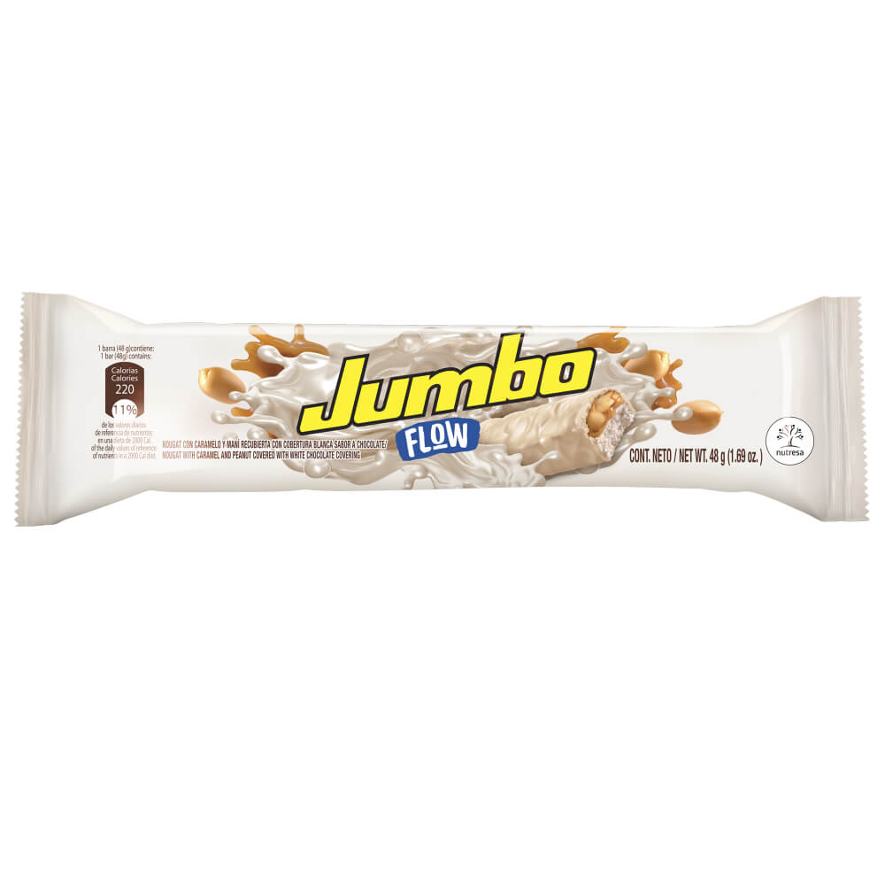 CHOCOLATINA JUMBO FLOW BLANCA *48gr_2 CHOCOLATINA JUMBO FLOW BLANCA *48gr_2