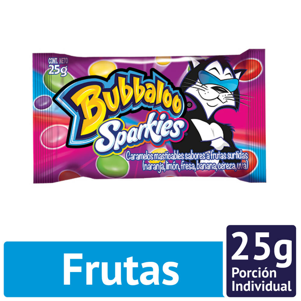 CARAMELO SPARKIES BUBBALOO SOBRE *20und *500gr_1 CARAMELO SPARKIES BUBBALOO SOBRE *20und *500gr_1