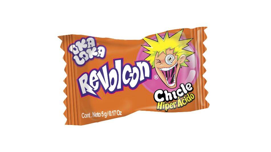 CHICLE REVOLCON OKA LOKA *50und *250gr_5 CHICLE REVOLCON OKA LOKA *50und *250gr_5