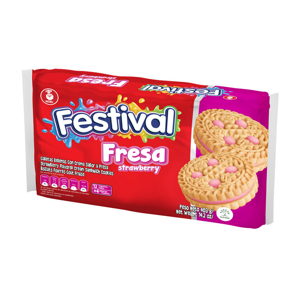 GALLETAS FESTIVAL FRESA *4 *12und *403gr_1 GALLETAS FESTIVAL FRESA *4 *12und *403gr_1
