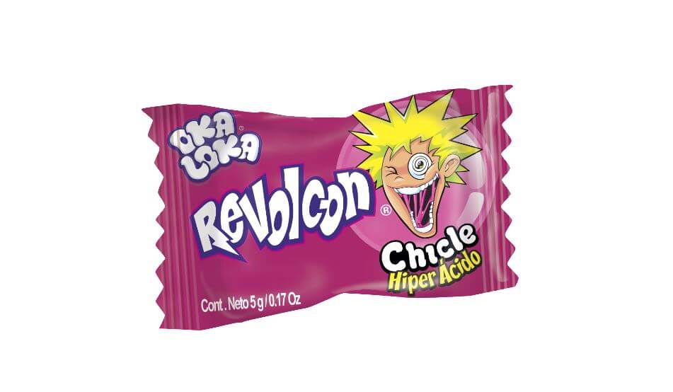 CHICLE REVOLCON OKA LOKA *50und *250gr_3 CHICLE REVOLCON OKA LOKA *50und *250gr_3
