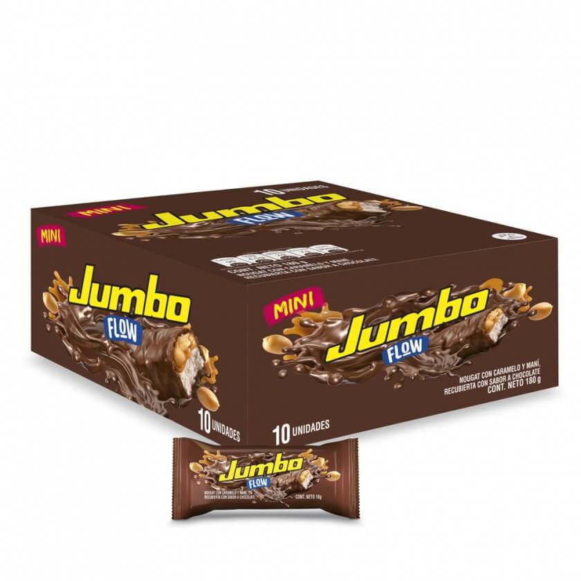 CHOCOLATINA JUMBO FLOW LECHE MINI *10und *180gr_1 CHOCOLATINA JUMBO FLOW LECHE MINI *10und *180gr_1