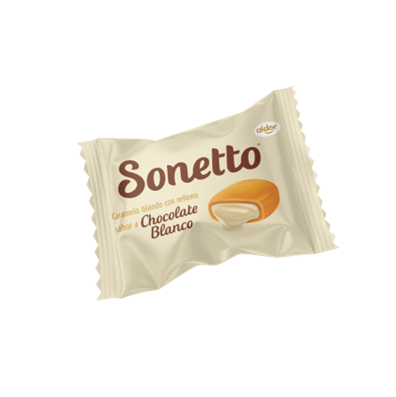 CARAMELO SONETTO CHOCOLATE BLANCO *100und *480gr_2 CARAMELO SONETTO CHOCOLATE BLANCO *100und *480gr_2