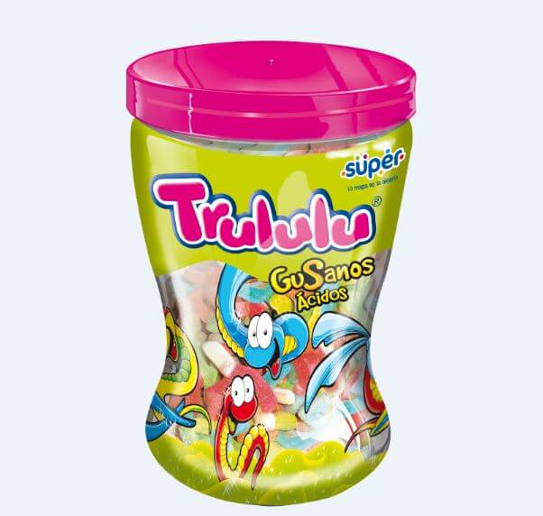 GOMA TRULULU GUSANO POTE *200und_1 GOMA TRULULU GUSANO POTE *200und_1