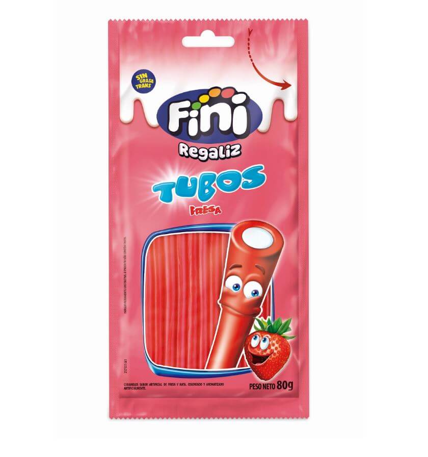 GOMAS REGALIZ FRESA FINI *80gr_1 GOMAS REGALIZ FRESA FINI *80gr_1