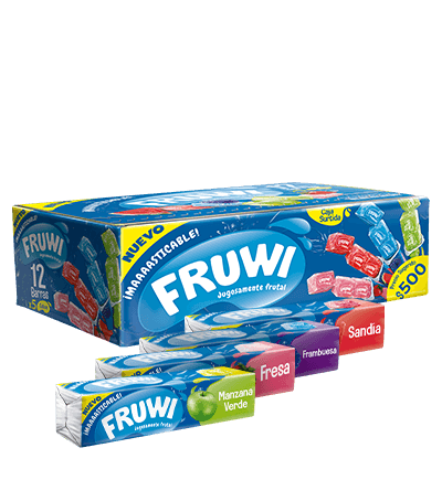 CARAMELO FRUWI MASTICABLE *12und *450gr_1 CARAMELO FRUWI MASTICABLE *12und *450gr_1