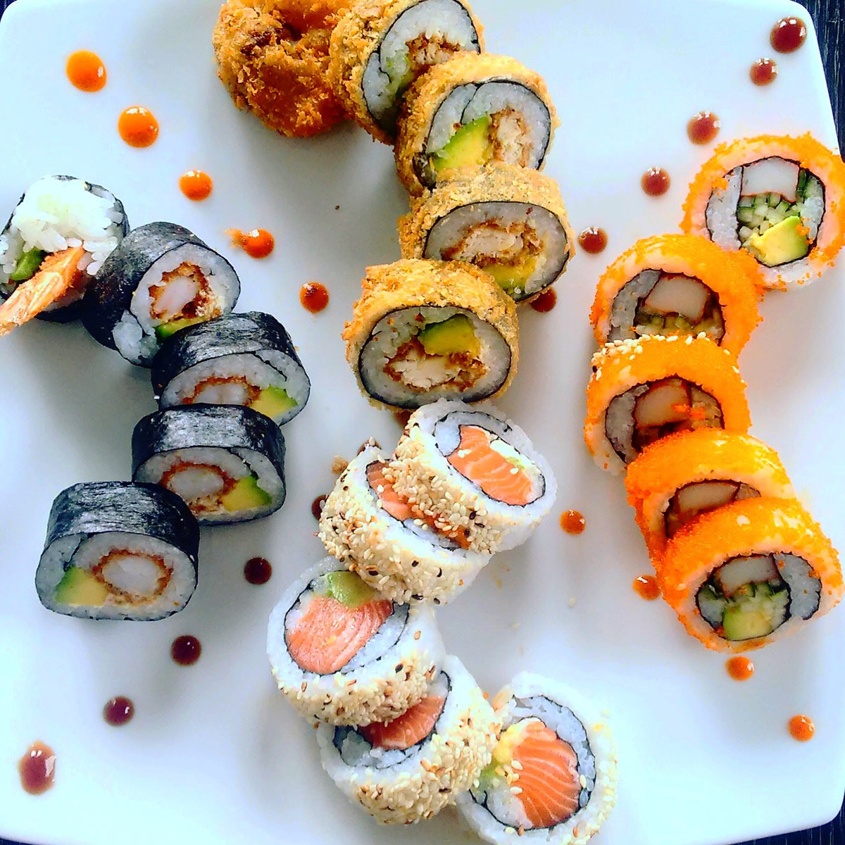 Combo Mielmostaza 20 makis_1 Combo Mielmostaza 20 makis_1