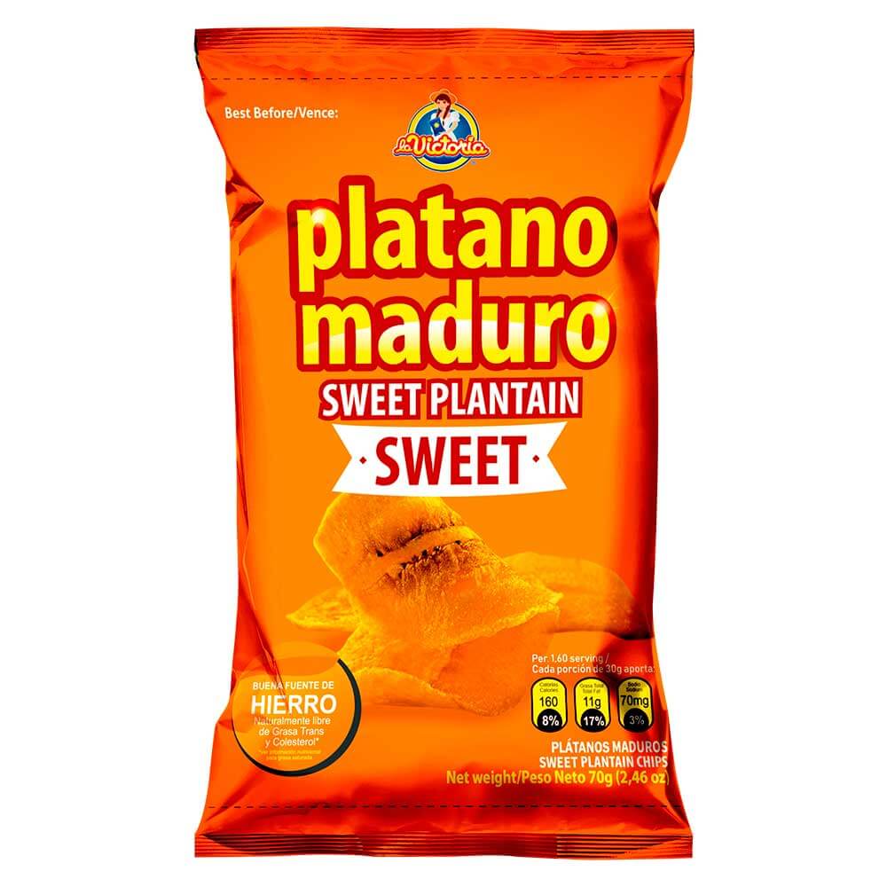 Plátano Maduro Sweet 70 g (Display x 6 UND.)_1 Plátano Maduro Sweet 70 g (Display x 6 UND.)_1