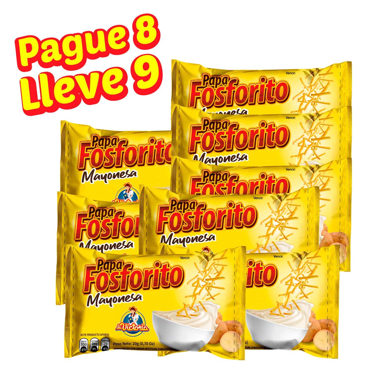 Papa Fosforito Mayonesa 20 gr. (DISPLAY PAGUE 8 LLEVE 9)_2 Papa Fosforito Mayonesa 20 gr. (DISPLAY PAGUE 8 LLEVE 9)_2