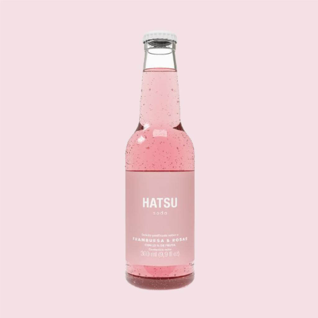 Soda Hatsu frambuesa rosas x 300ml_1 Soda Hatsu frambuesa rosas x 300ml_1