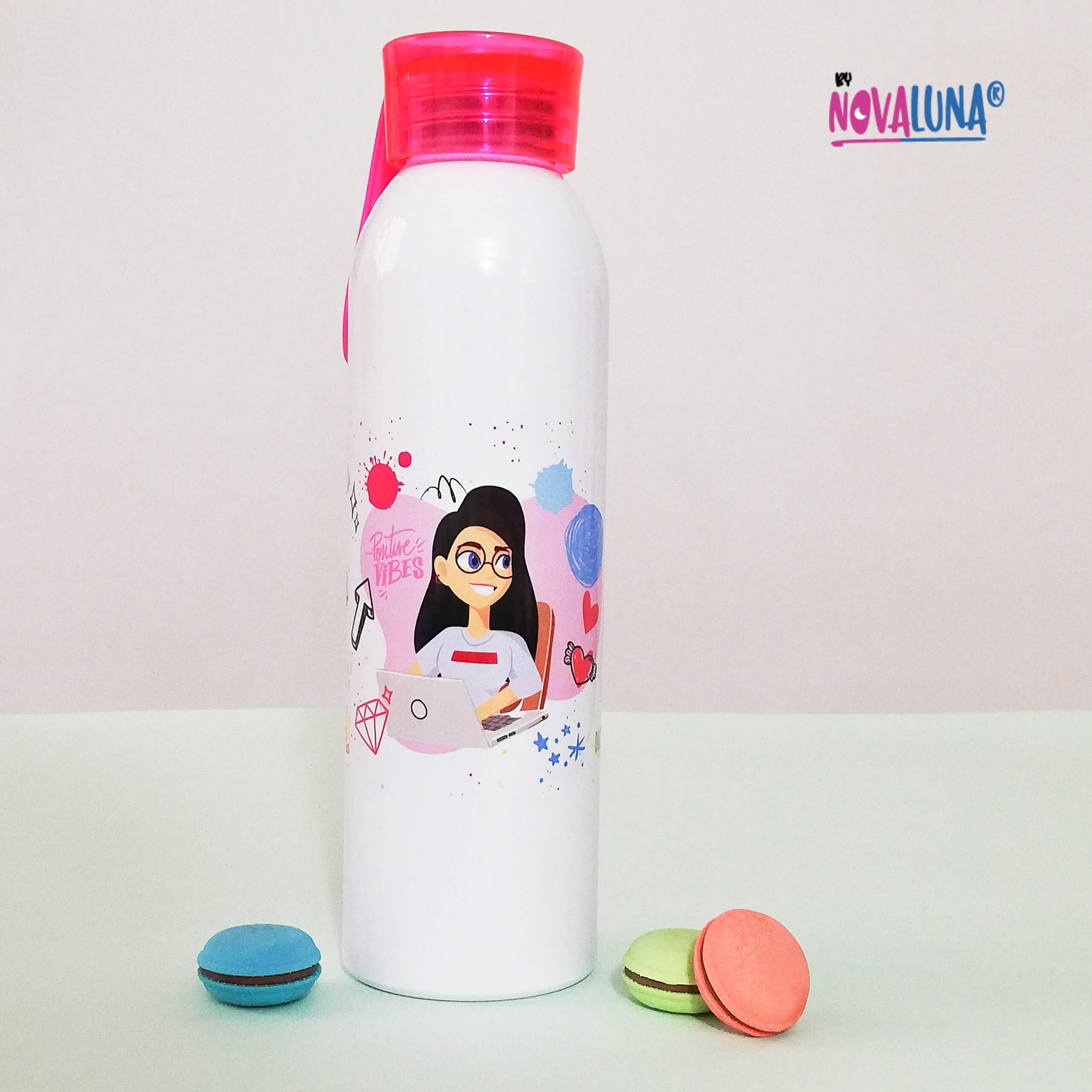 Botilito personalizado drink tapa fucsia_3 Botilito personalizado drink tapa fucsia_3