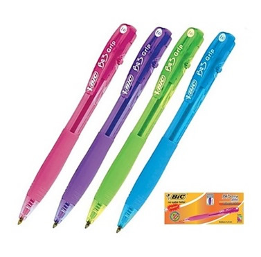 BOLIGRAFO BIC BU3 GRIP FASHION STDO C/U_1 BOLIGRAFO BIC BU3 GRIP FASHION STDO C/U_1