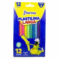 PLASTILINA LARGA X12 522822 NORMA_1 PLASTILINA LARGA X12 522822 NORMA_1