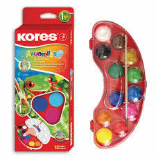 ACUARELAS CAJA X12GR KORES_1 ACUARELAS CAJA X12GR KORES_1