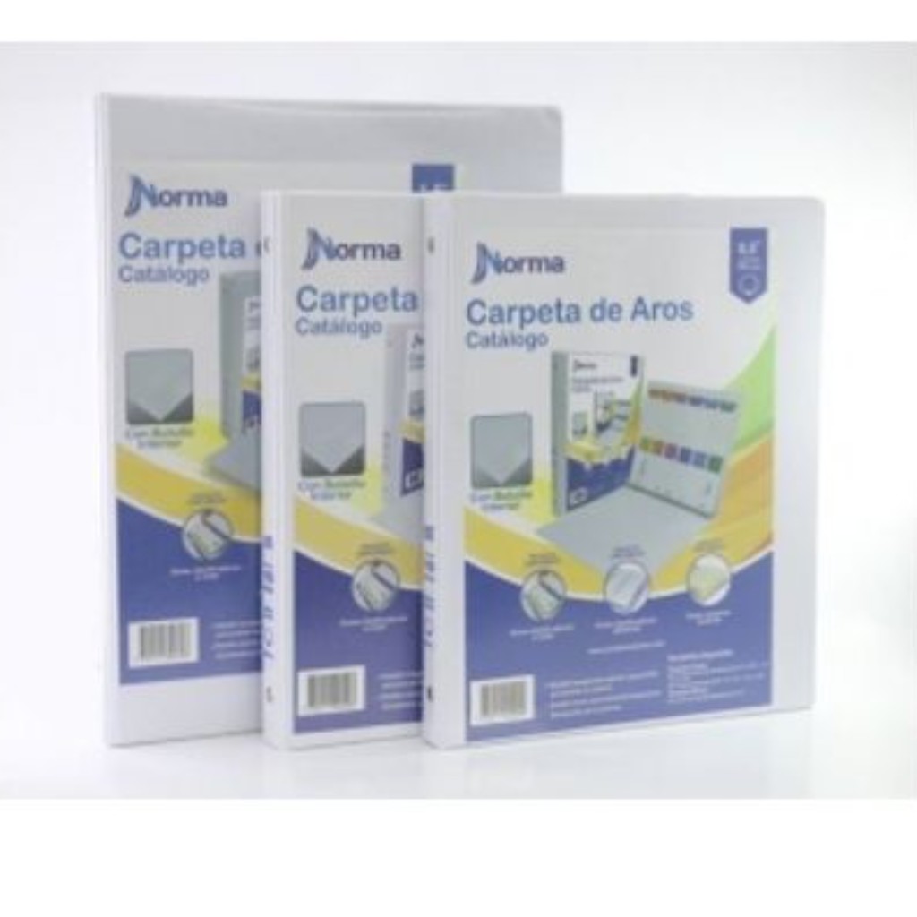 PASTA CATALOGO BLANCA CARTA NORMA C/U_2 PASTA CATALOGO BLANCA CARTA NORMA C/U_2