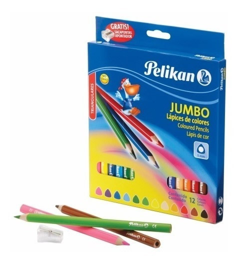COLOR JUMBO X12 TRIANG-SACAP PELIKAN_1 COLOR JUMBO X12 TRIANG-SACAP PELIKAN_1