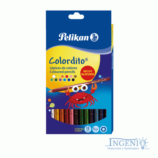 COLOR COLORDITO+SACAPUNTA PELIKAN_1 COLOR COLORDITO+SACAPUNTA PELIKAN_1