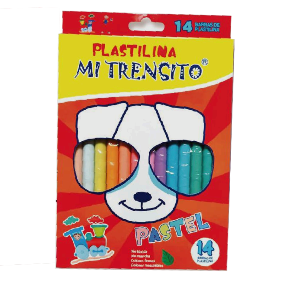 PLASTILINA TRENSITO GDE X14 PASTEL ALVAPLAST_1 PLASTILINA TRENSITO GDE X14 PASTEL ALVAPLAST_1